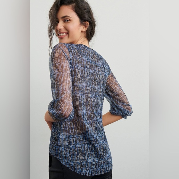 Anthropologie Gretchen Smocked Tunic | Size Small - Picture 8 of 12